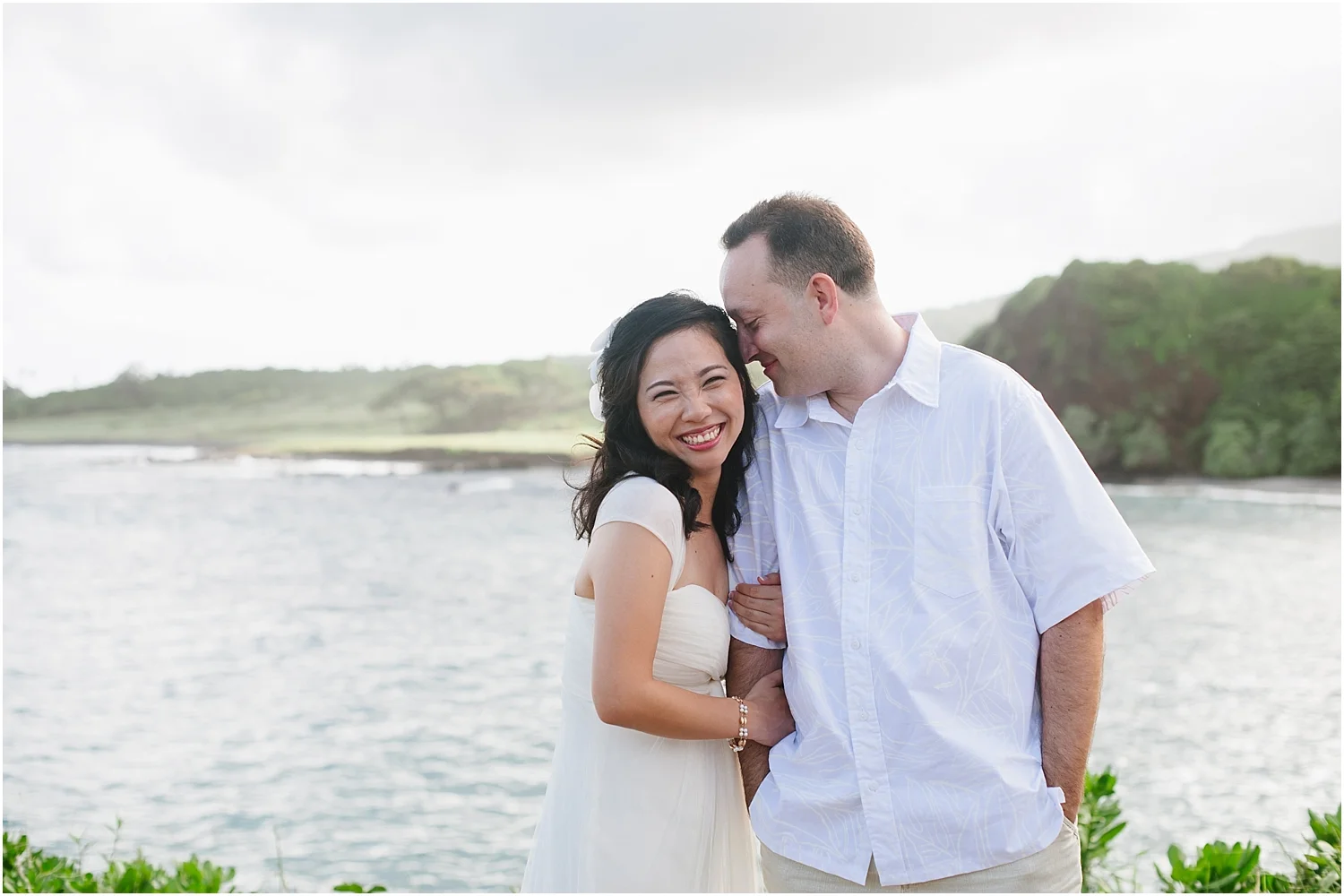 Maui elopement at Hamoa Beach in Hana