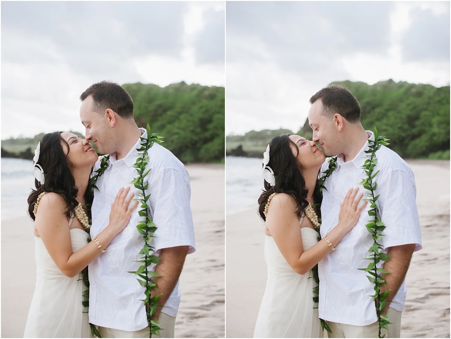 Maui elopement at Hamoa Beach in Hana