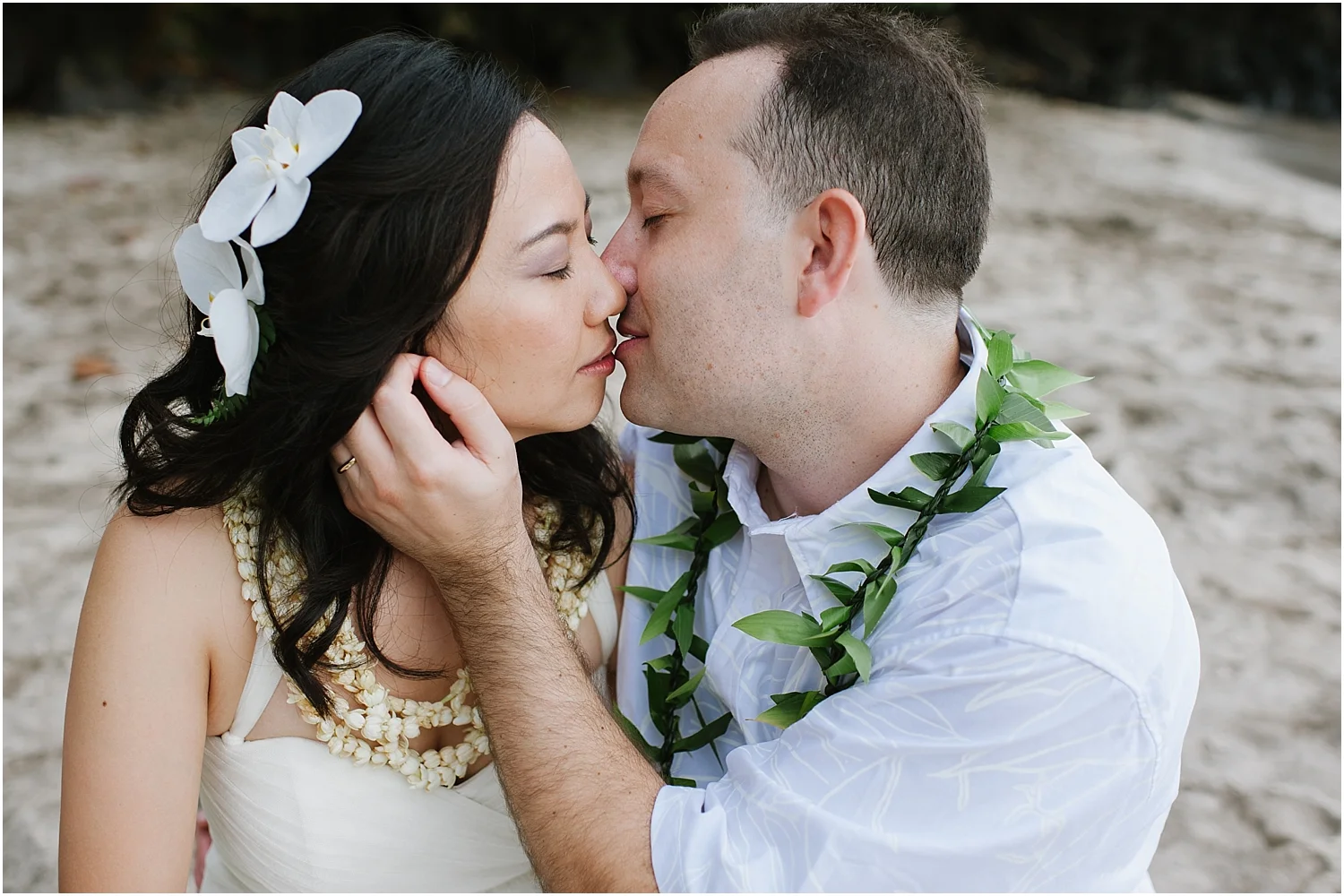 Maui elopement at Hamoa Beach in Hana
