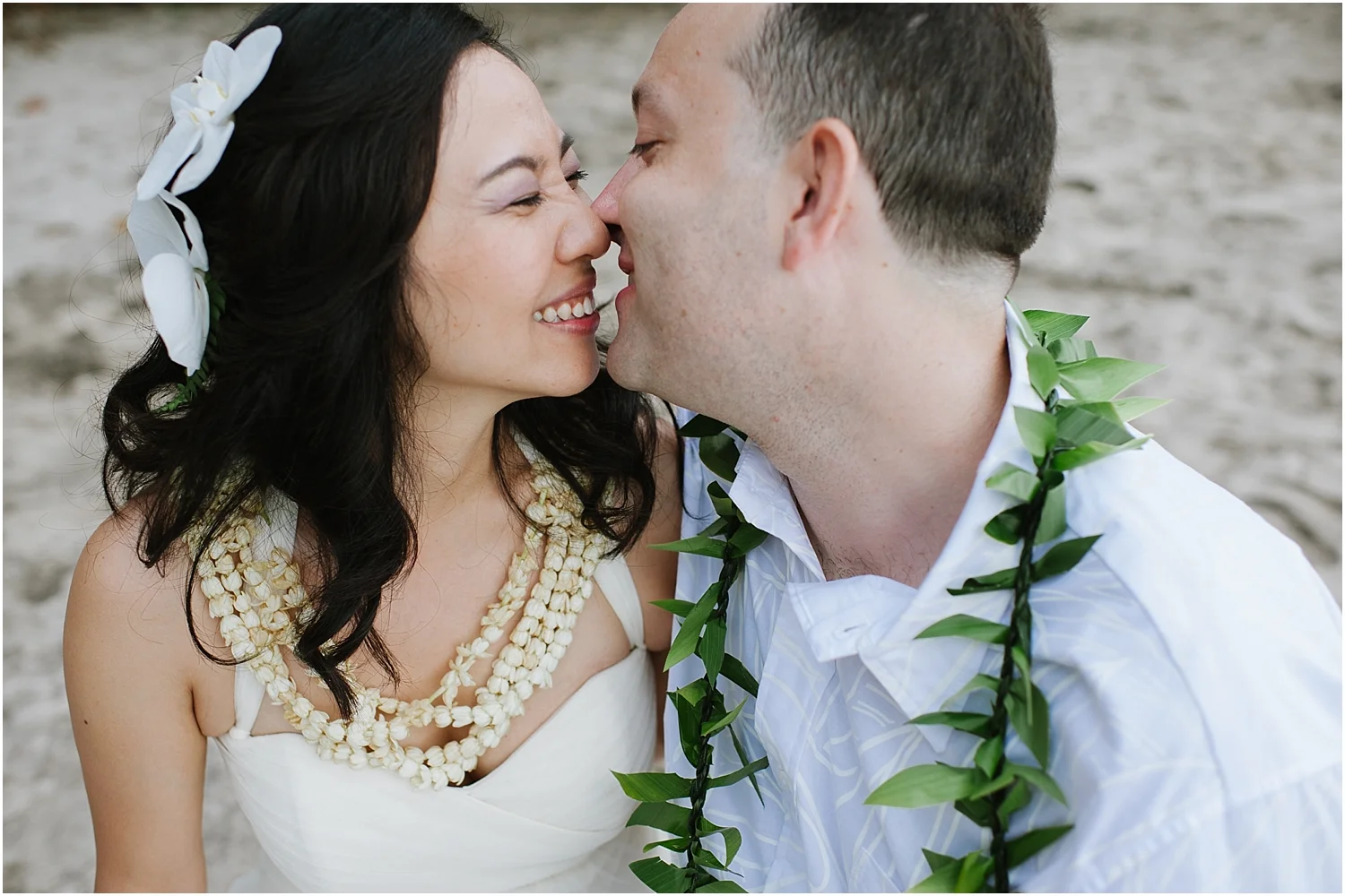 Maui elopement at Hamoa Beach in Hana