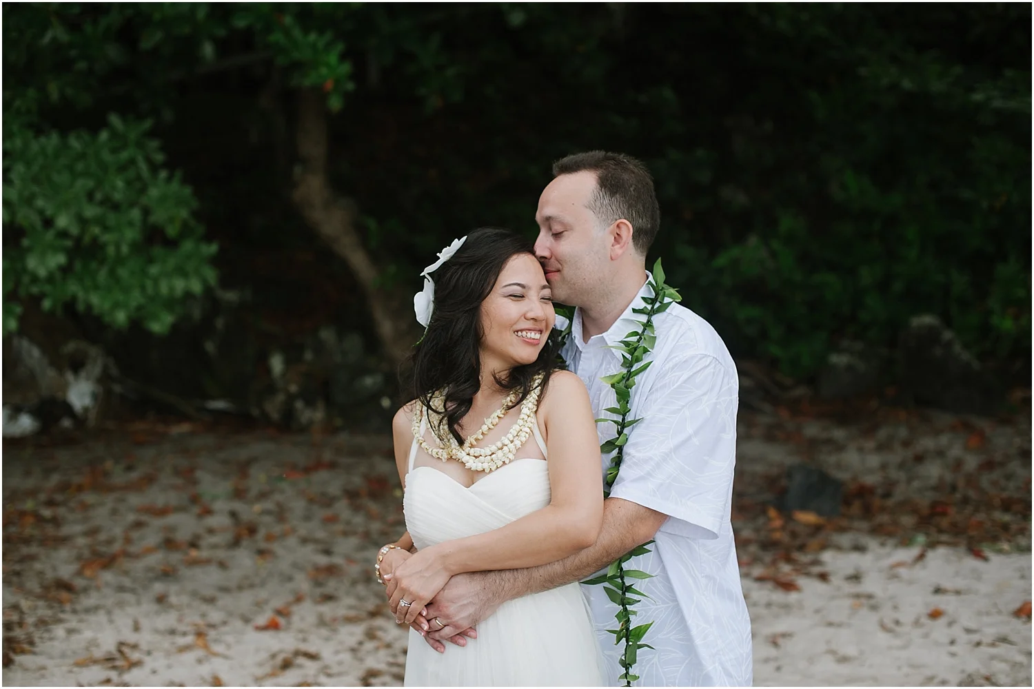 Maui elopement at Hamoa Beach in Hana