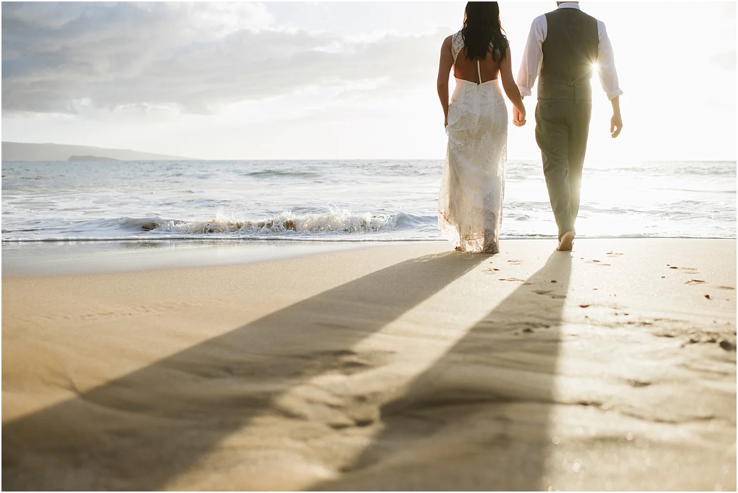Maui trash the dress photography at Po'olenalena Beach