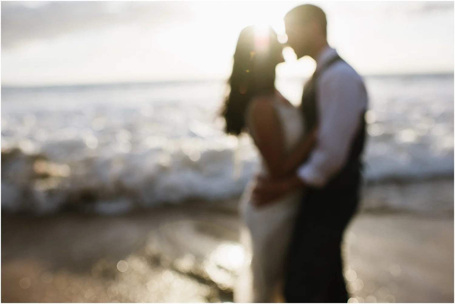 Maui trash the dress photography at Po'olenalena Beach