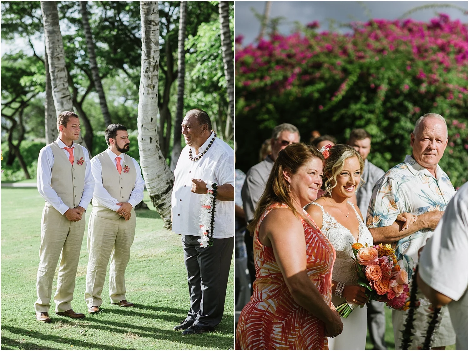 Maui Destination Wedding at Gannon's in Wailea, Hawaii