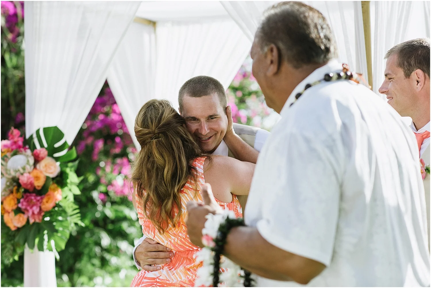 Maui Destination Wedding at Gannon's in Wailea, Hawaii