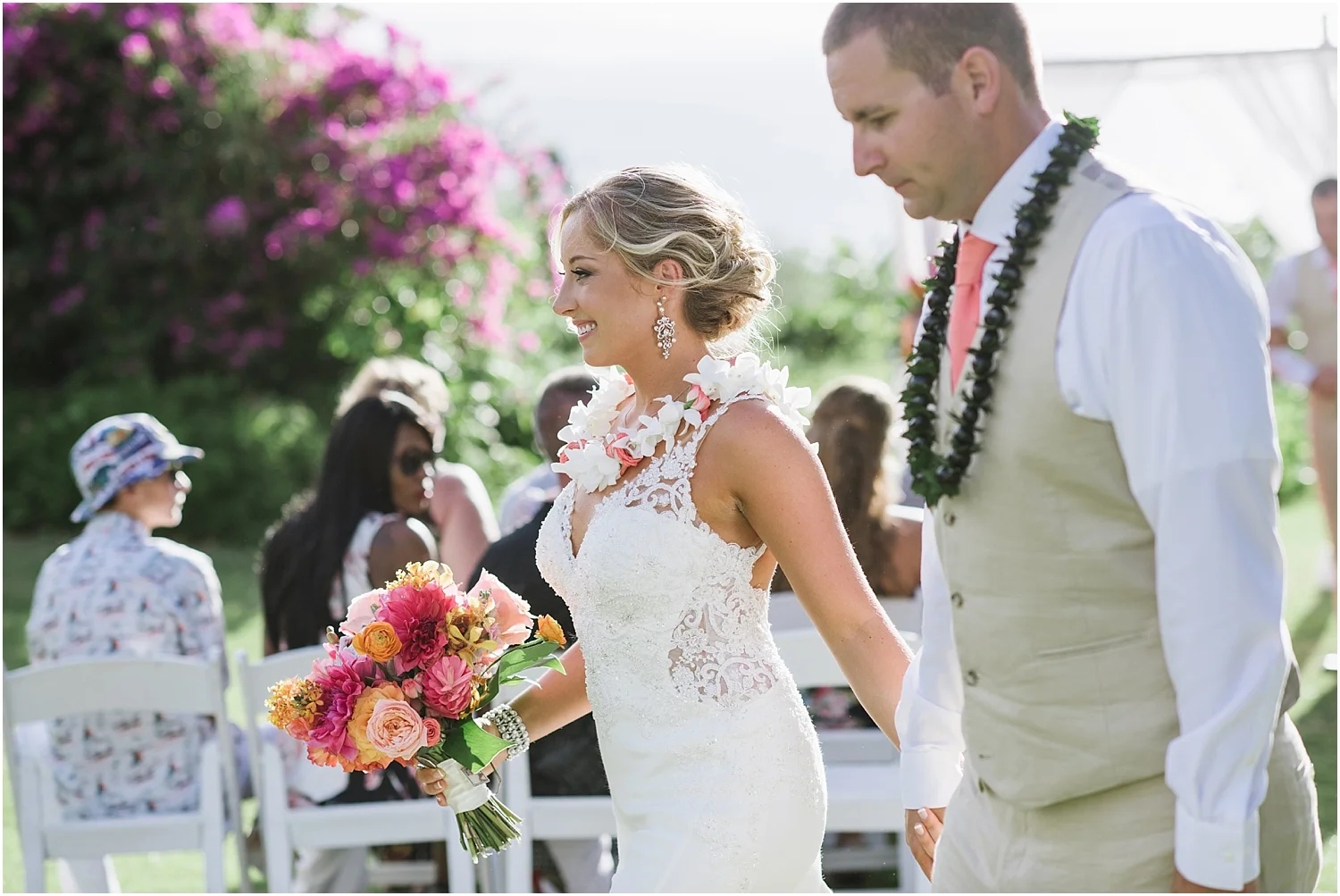 Maui Destination Wedding at Gannon's in Wailea, Hawaii