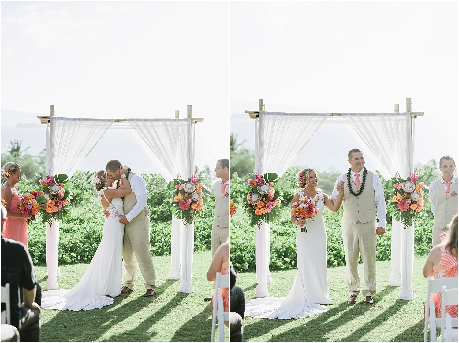 Maui Destination Wedding at Gannon's in Wailea, Hawaii