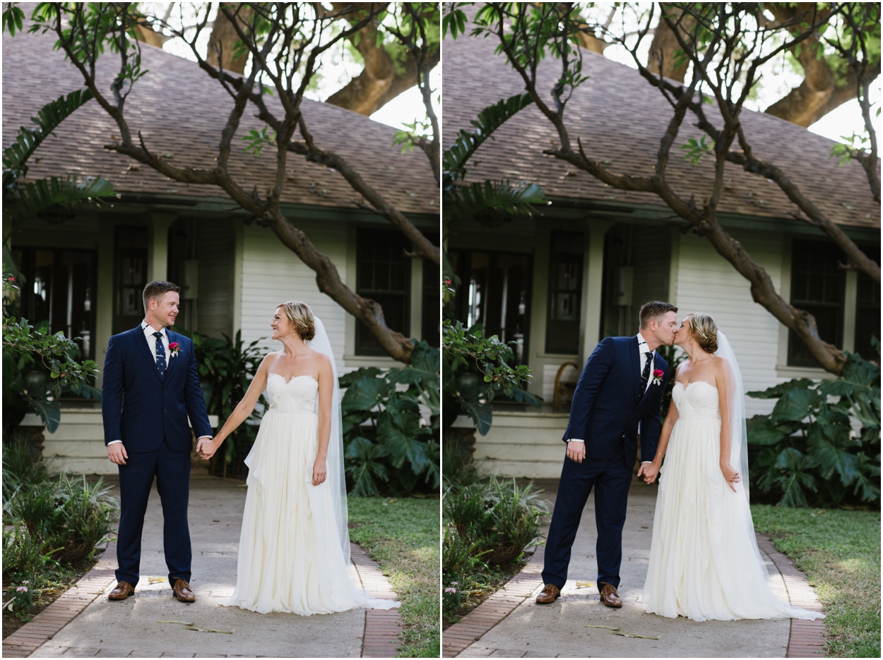 Maui Destination Wedding at Olowalu Plantation House in Lahaina, Hawaii