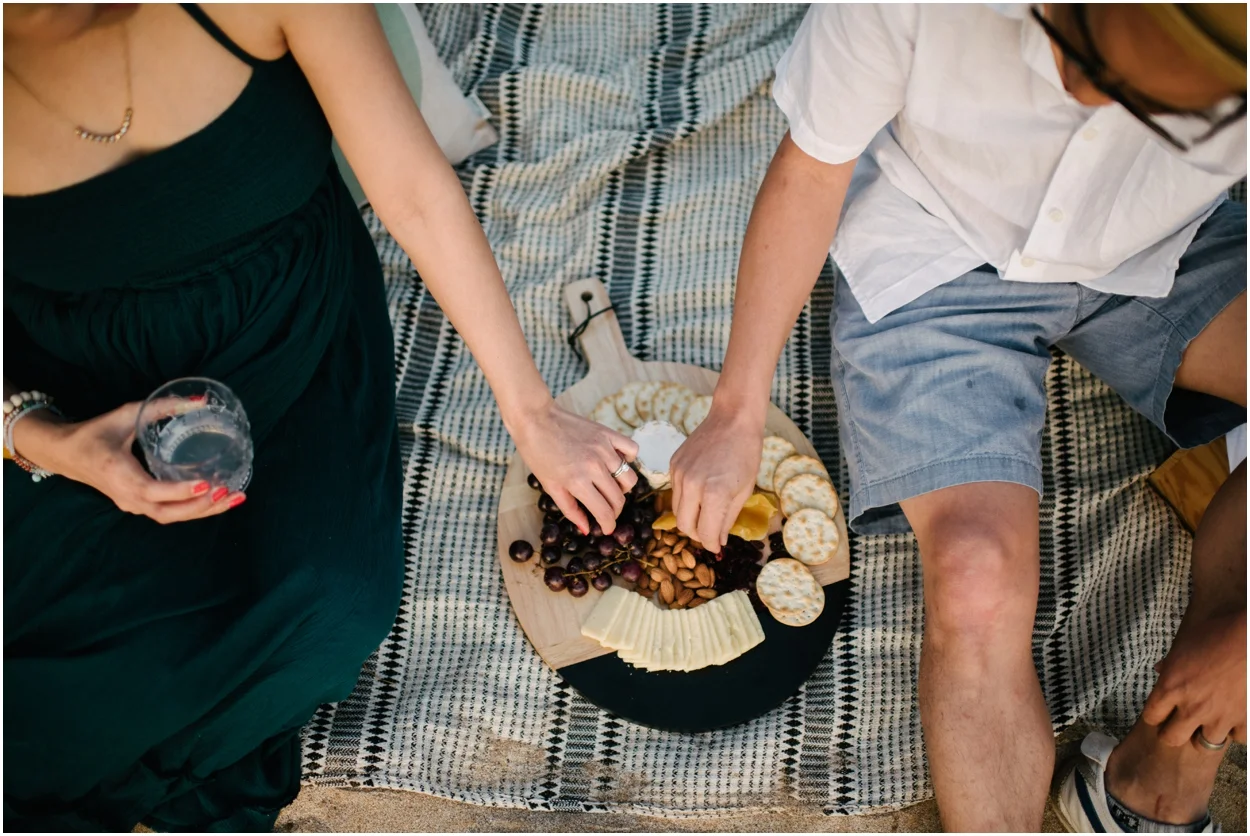Maui Maternity Beach Picnic in Wailea, Hawaii