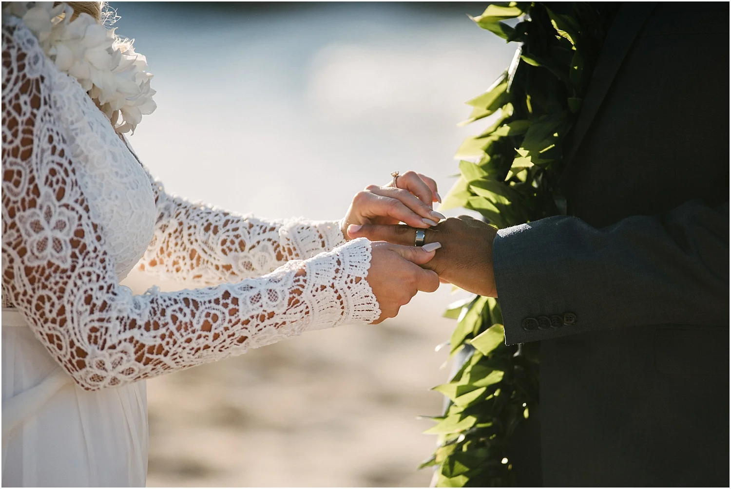 Maui Elopement by Naomi Levit Photography at Ironwoods Beach in Kapalua, Hawaii