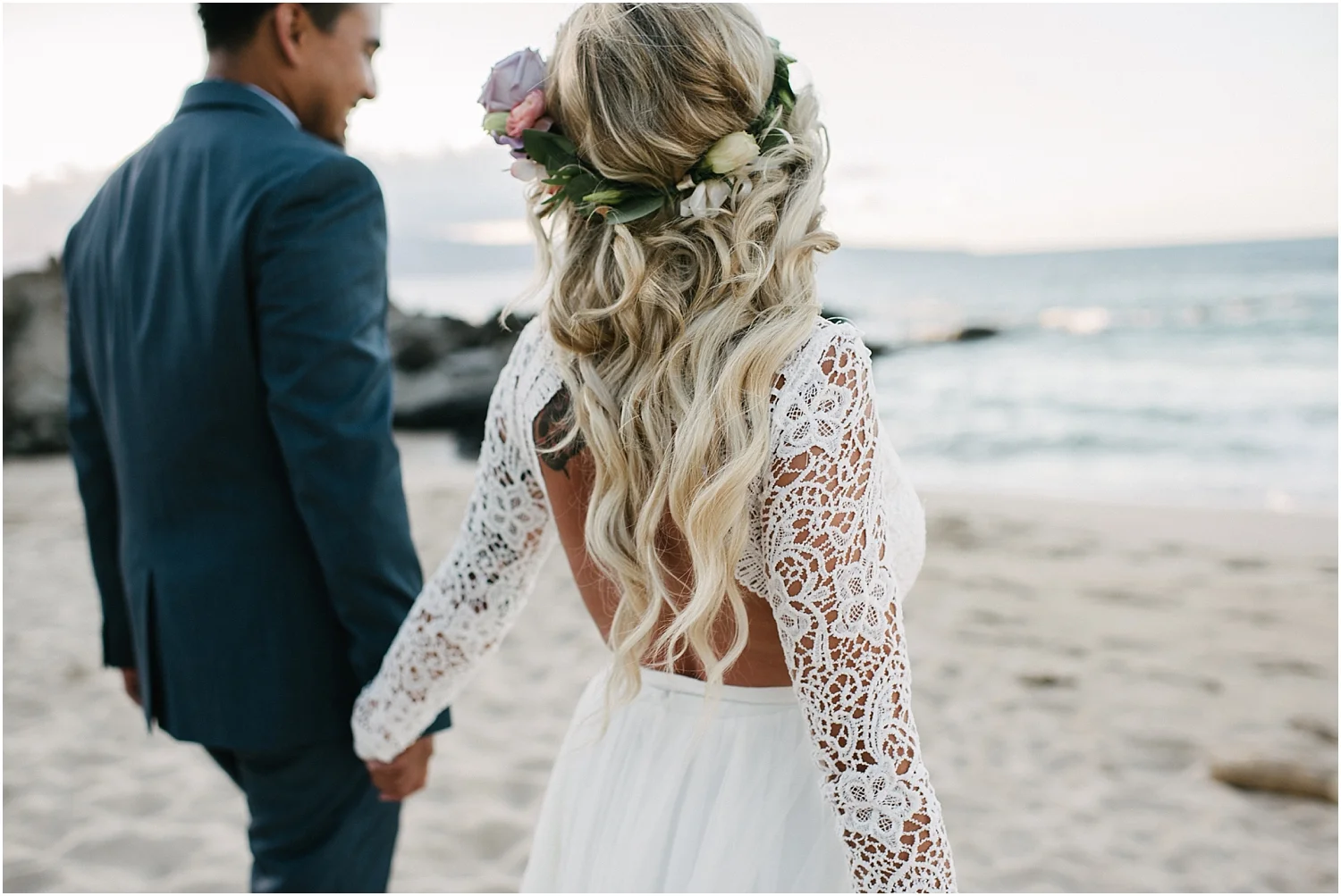 Maui Elopement by Naomi Levit Photography at Ironwoods Beach in Kapalua, Hawaii