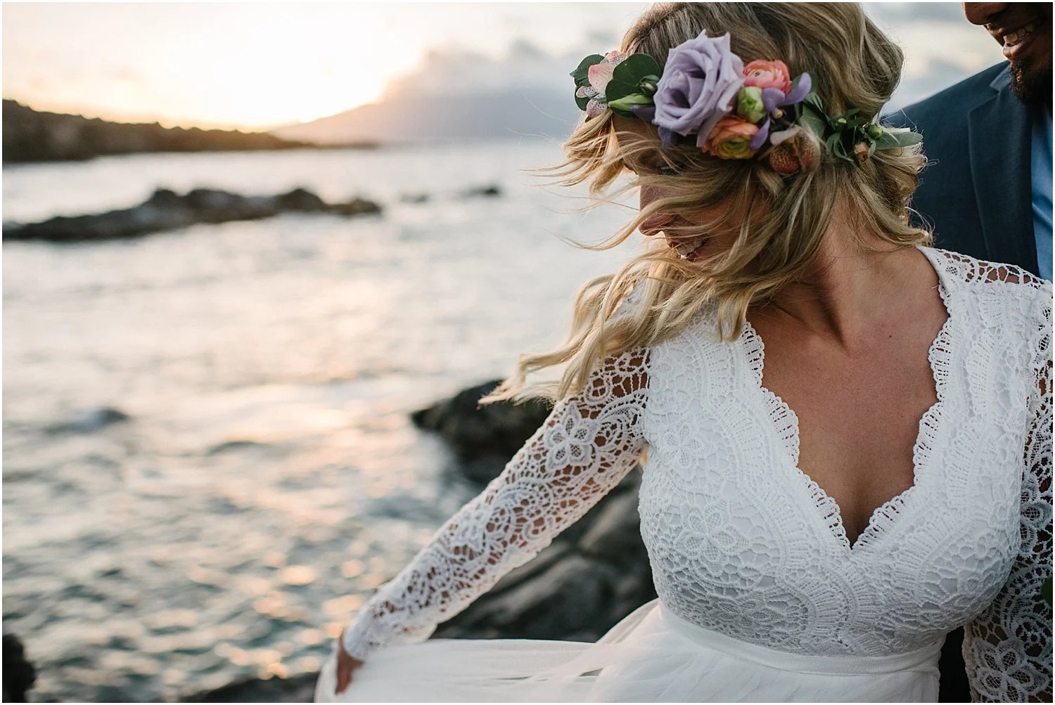Maui Elopement by Naomi Levit Photography at Ironwoods Beach in Kapalua, Hawaii