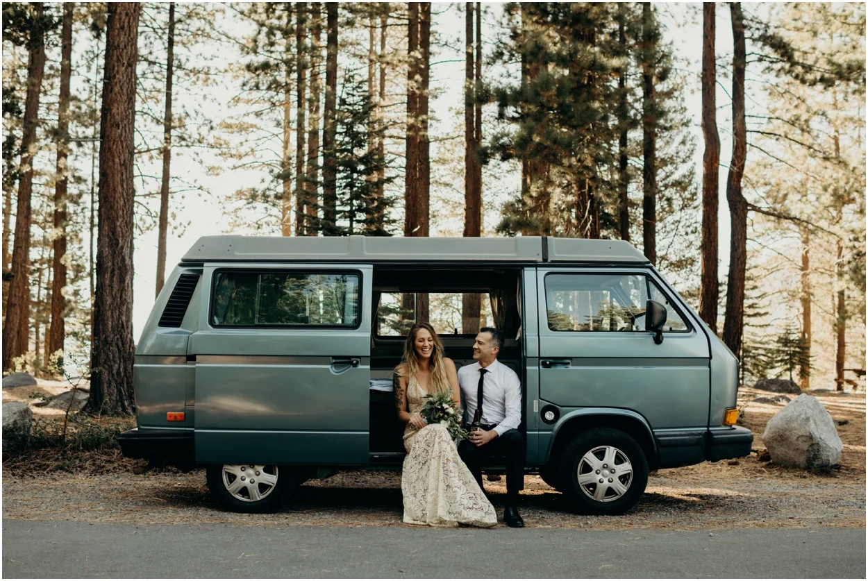 Donner Pass Adventure Elopement in Truckee, California