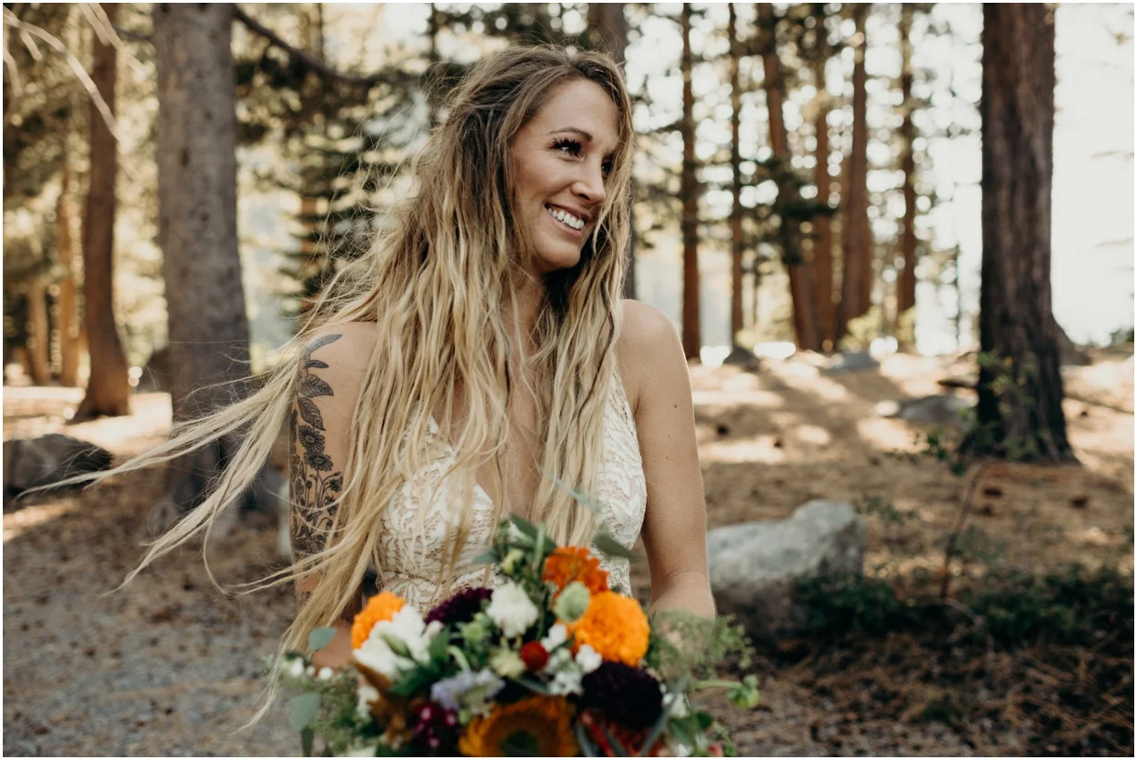 Donner Pass Adventure Elopement in Truckee, California