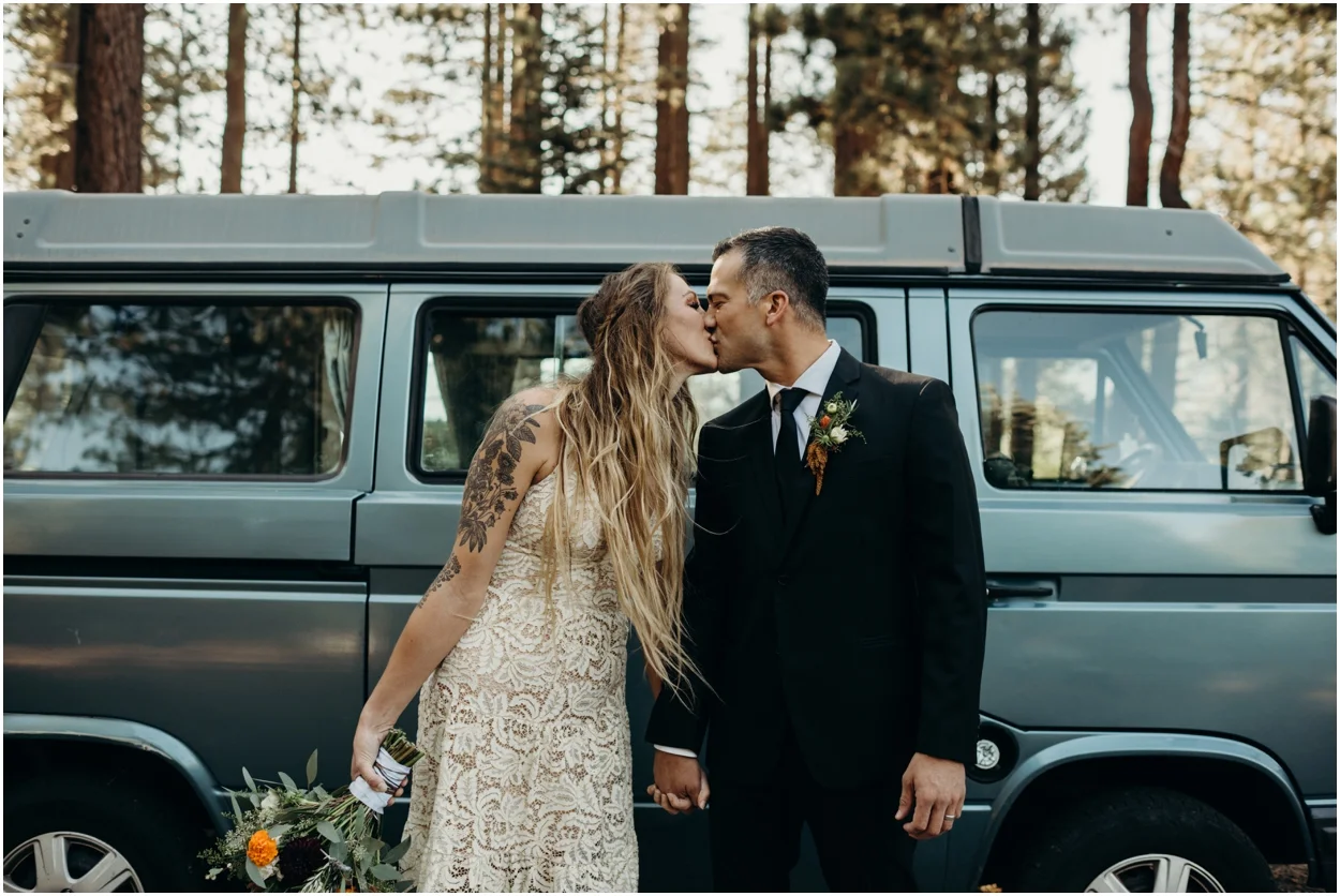 Donner Pass Adventure Elopement in Truckee, California