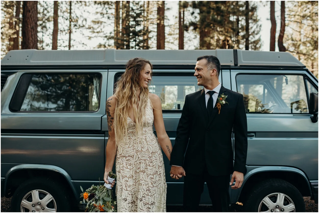 Donner Pass Adventure Elopement in Truckee, California