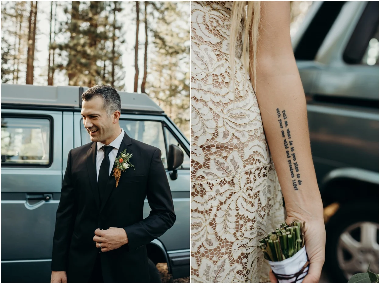 Donner Pass Adventure Elopement in Truckee, California