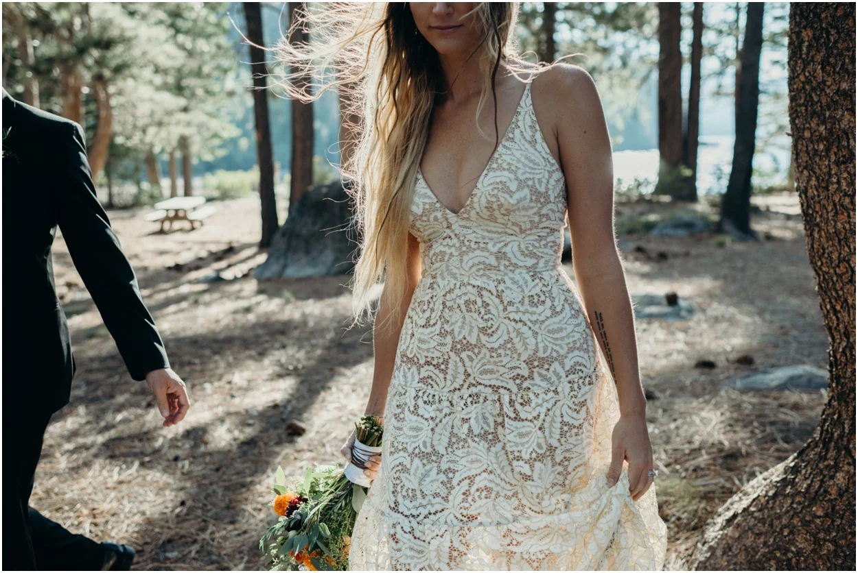 Donner Pass Adventure Elopement in Truckee, California