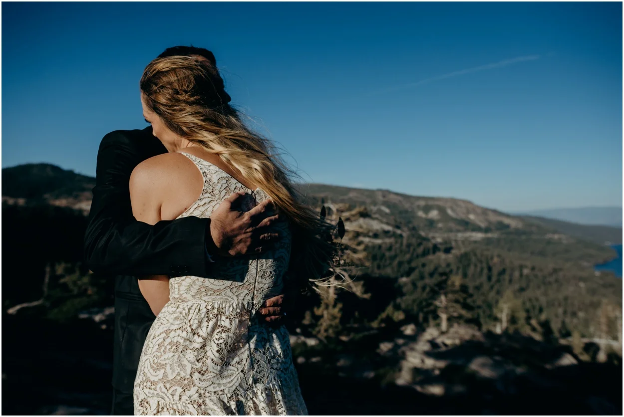 Donner Pass Adventure Elopement in Truckee, California