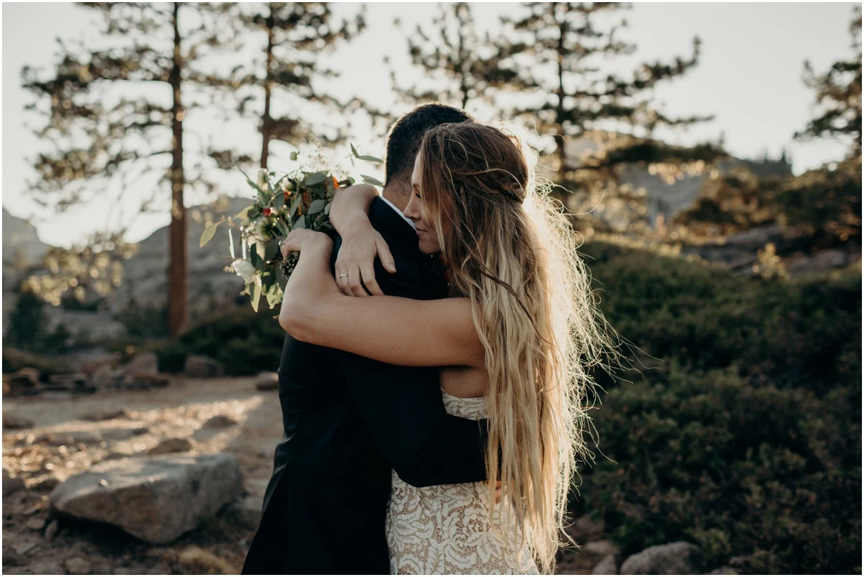 Donner Pass Adventure Elopement in Truckee, California