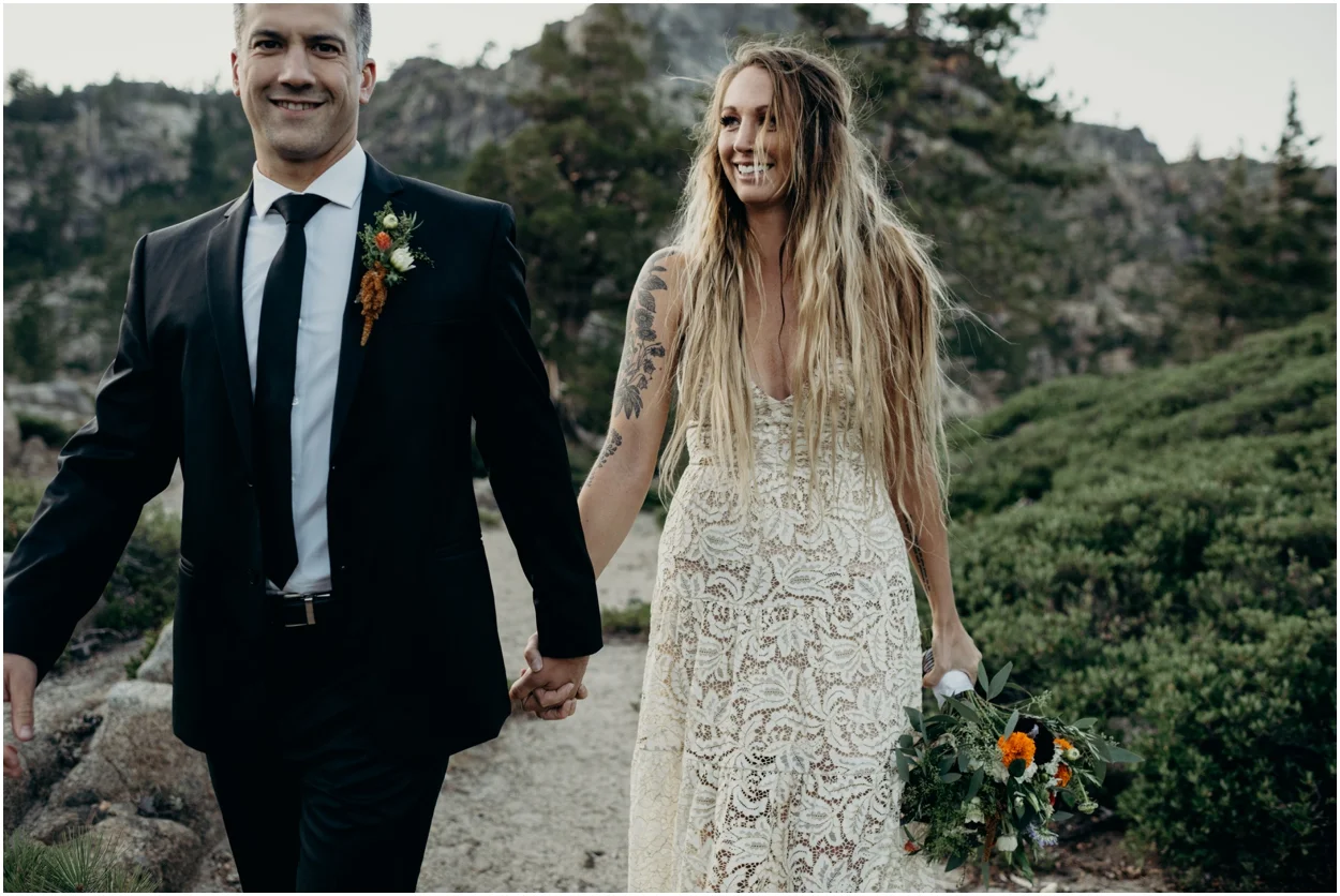 Donner Pass Adventure Elopement in Truckee, California