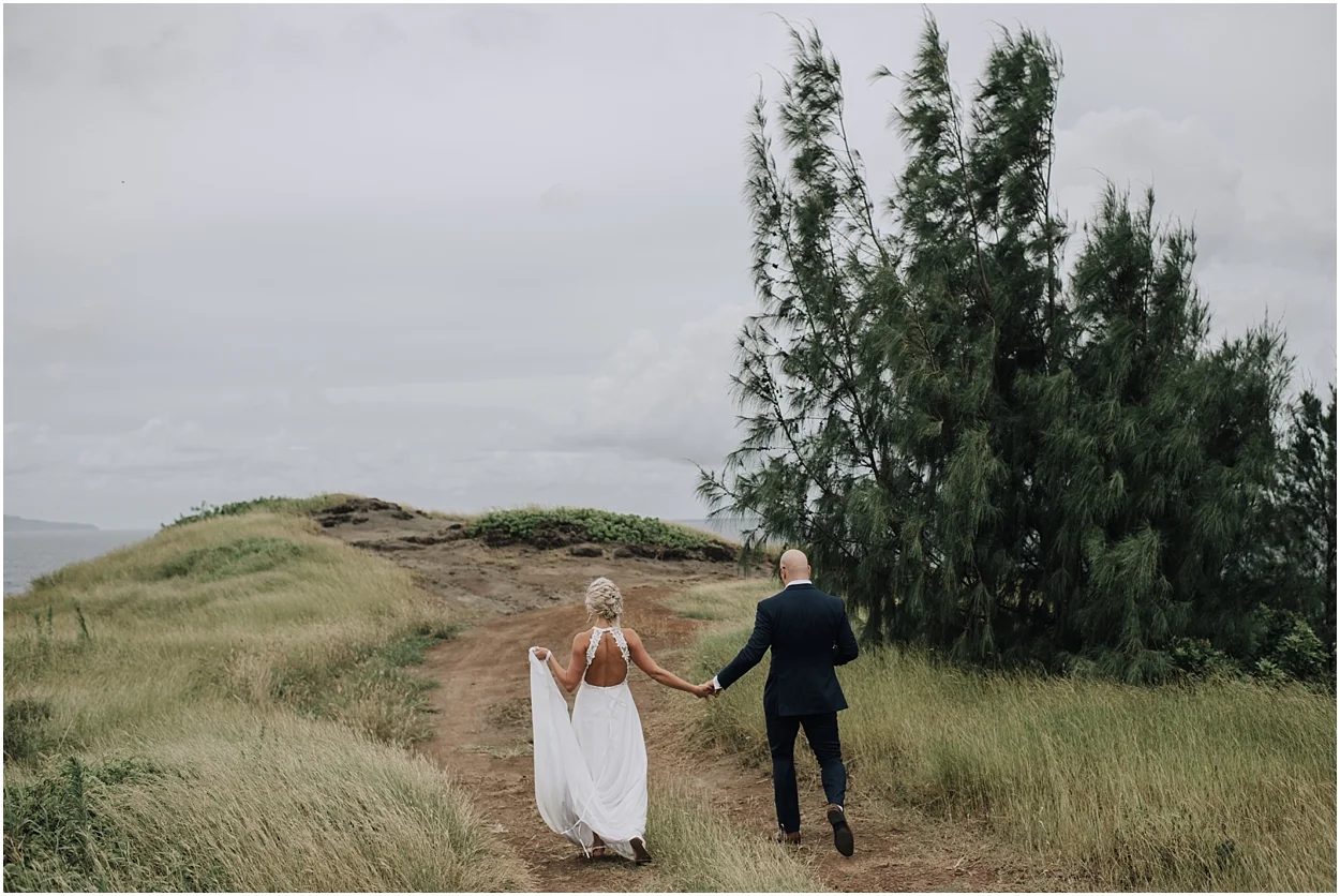 adventurous maui adventure elopement near kahakuloa hawaii