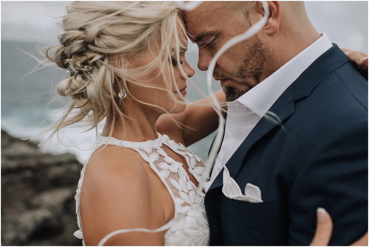 adventurous maui adventure elopement near kahakuloa hawaii
