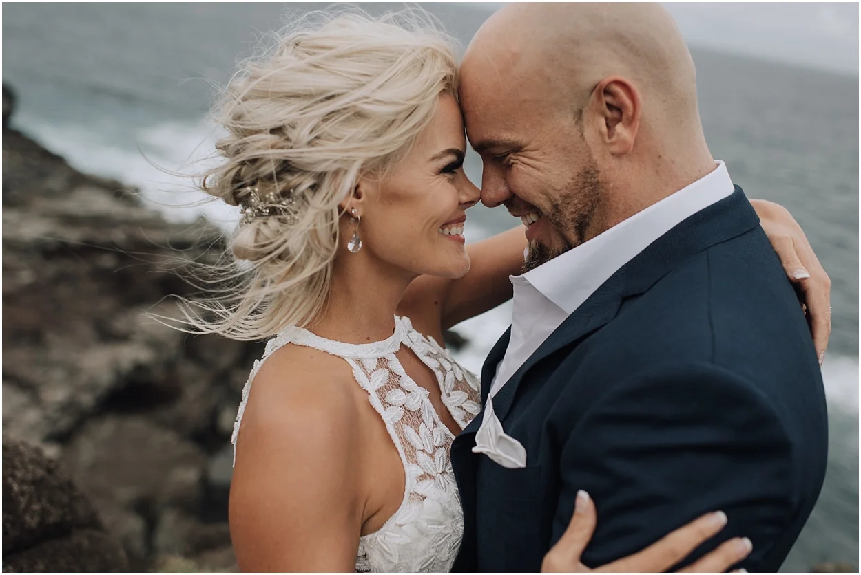 adventurous maui adventure elopement near kahakuloa hawaii