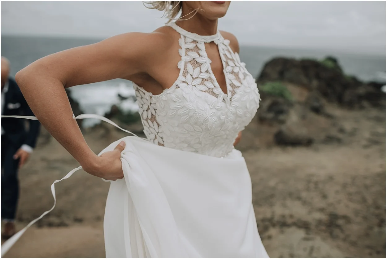 adventurous maui adventure elopement near kahakuloa hawaii