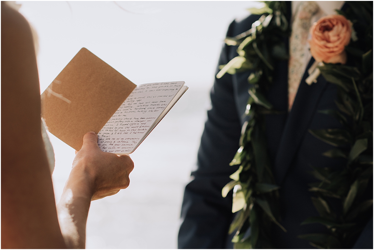 intimate maui wedding at olowalu plantation house in lahaina, hawaii