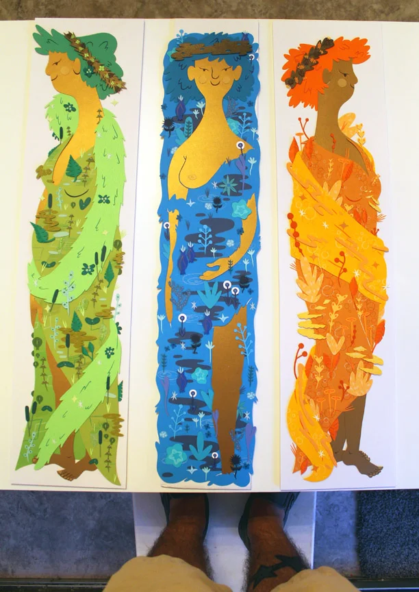 The Three Graces - In Progress