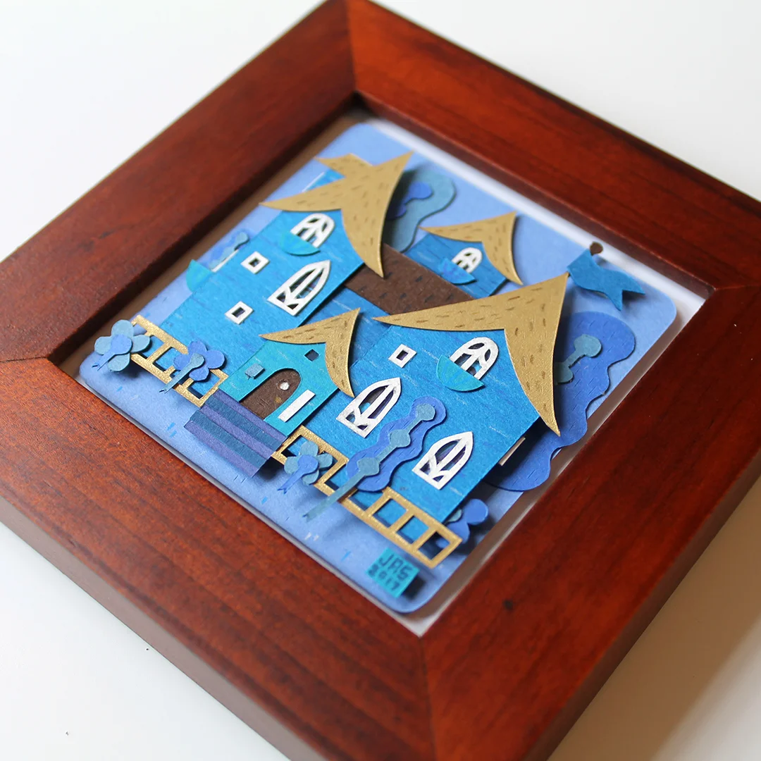 Blue House - Detail