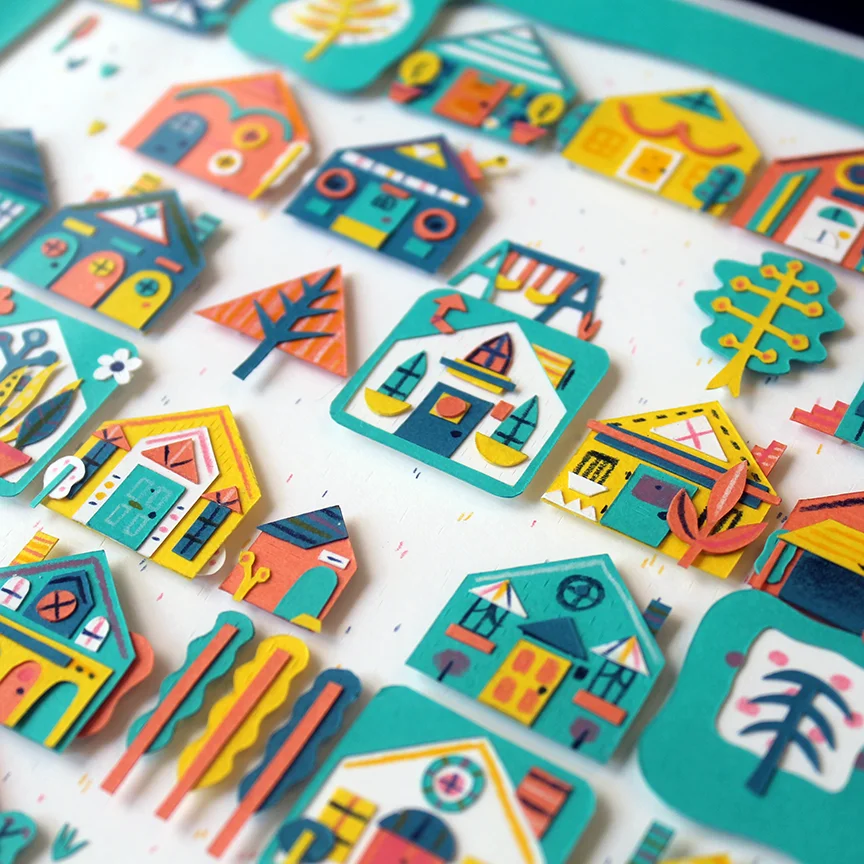 Tiny Neighborhood - Detail