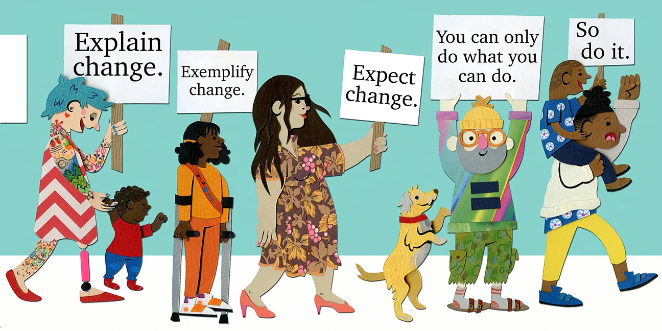 Peaceful Fights For Equal Rights - Explain Change Spread