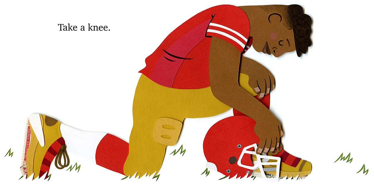 Peaceful Fights For Equal Rights - Take A Knee Spread