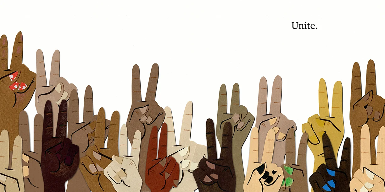 Peaceful Fights For Equal Rights - Unite Spread