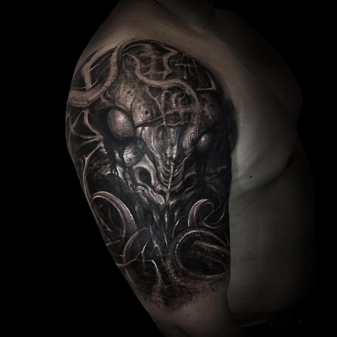 Carlos Black Shadows Aguilar | High Voltage Tattoo