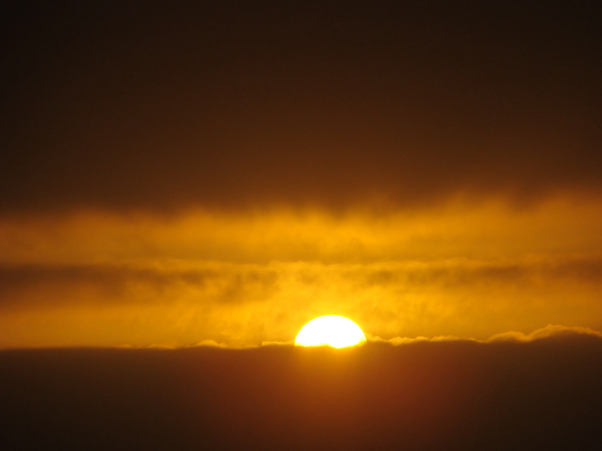 A wait-for-it sunrise bursts dramatically through the clouds. Way worth the wait! I have only to open the portals of my soul and accept that which is ready to express through me. Today I fling these portals wide; today I am the instrument through which life flows. ….Ernest Holmes