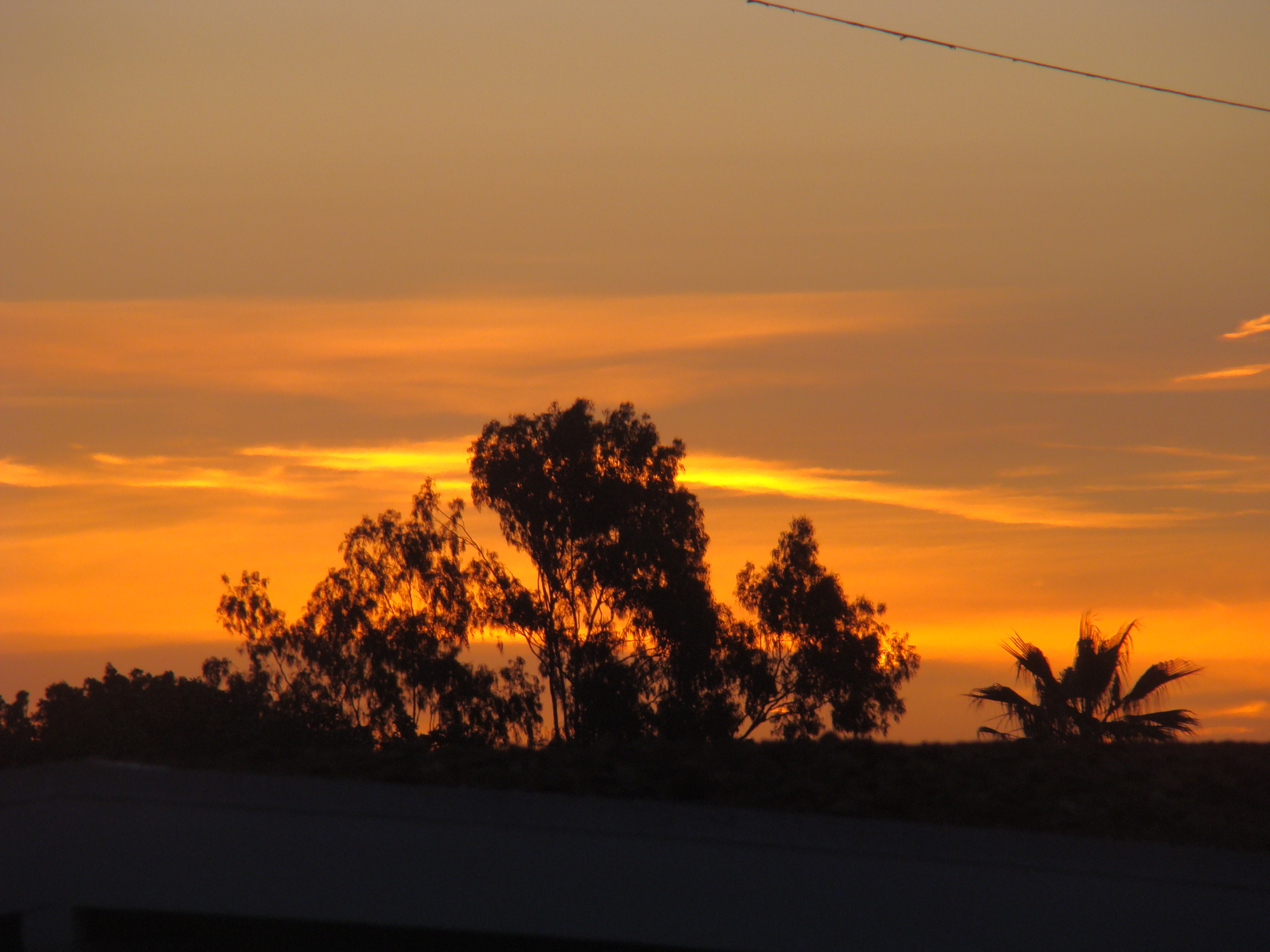 Today's sunrise  Tuesday, December 9, 2014