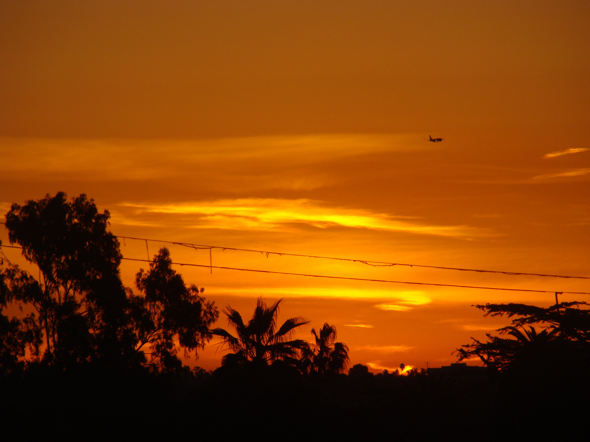 Today's sunrise Tuesday, December 9, 2014