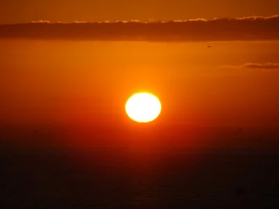 Sunrise from Surfriders Beach in Malibu. Always dream and shoot higher than you know how to. Don't bother just to be better than your contemporaries or predecessors. Try to be better than yourself. ..William Faulkner