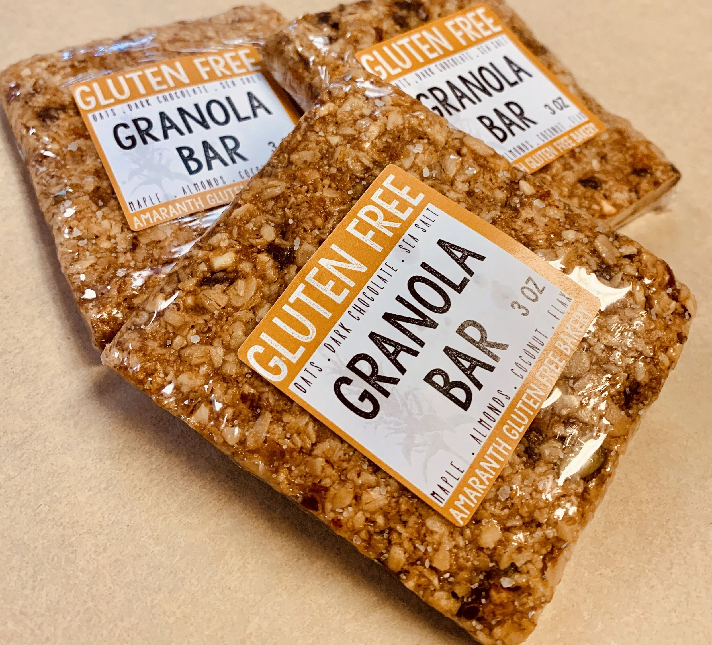 Granola Bars Amaranth Gluten Free Bakery