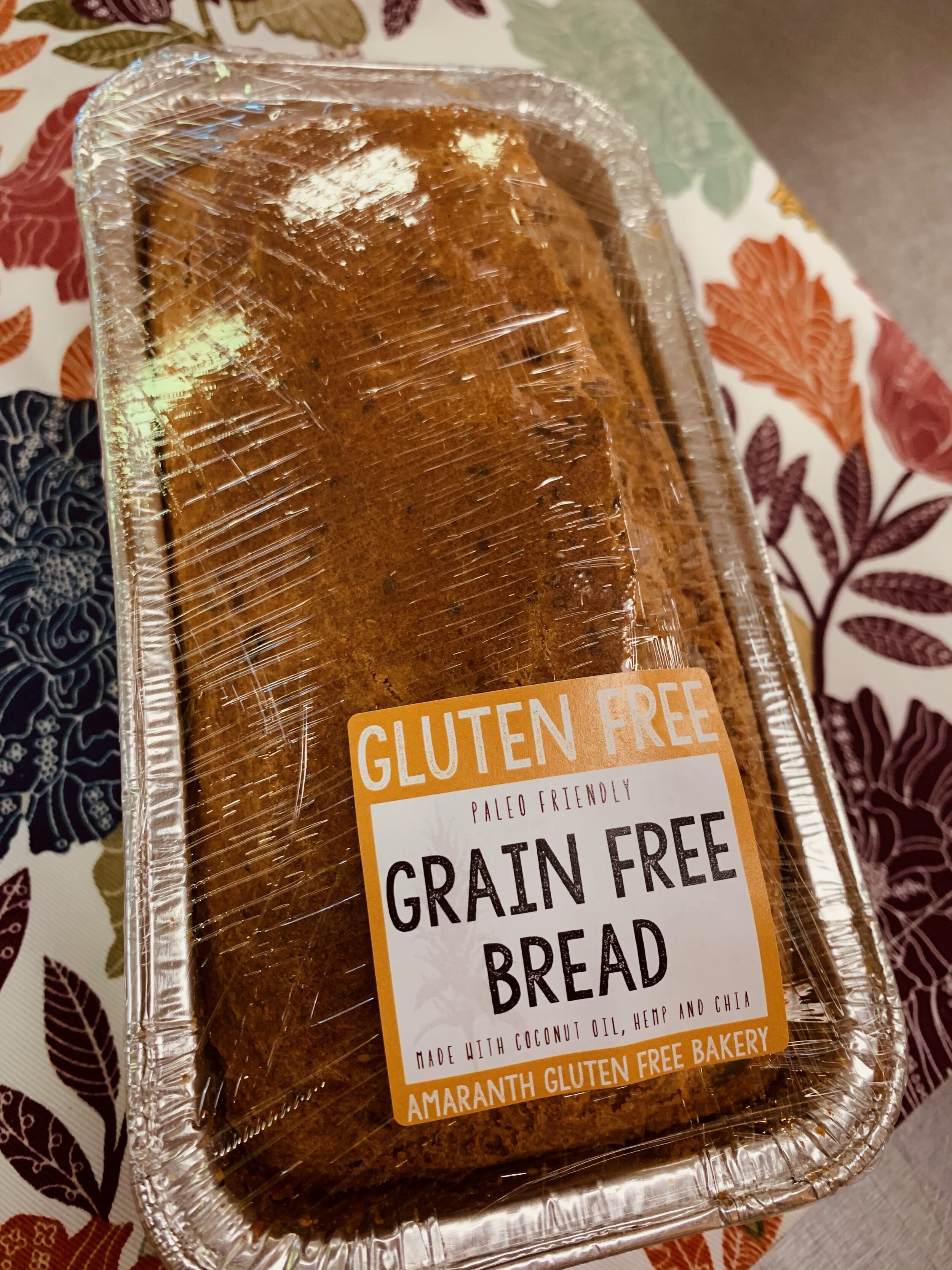Grain Free Bread Amaranth Gluten Free Bakery