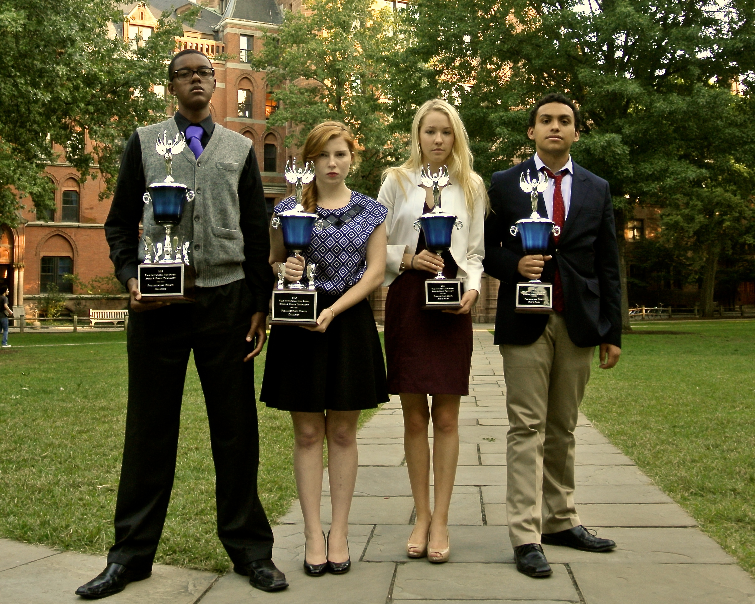 Shawn Cunningham, Tara Viviani, Caitlin Walsh, and Marco Zepeda.