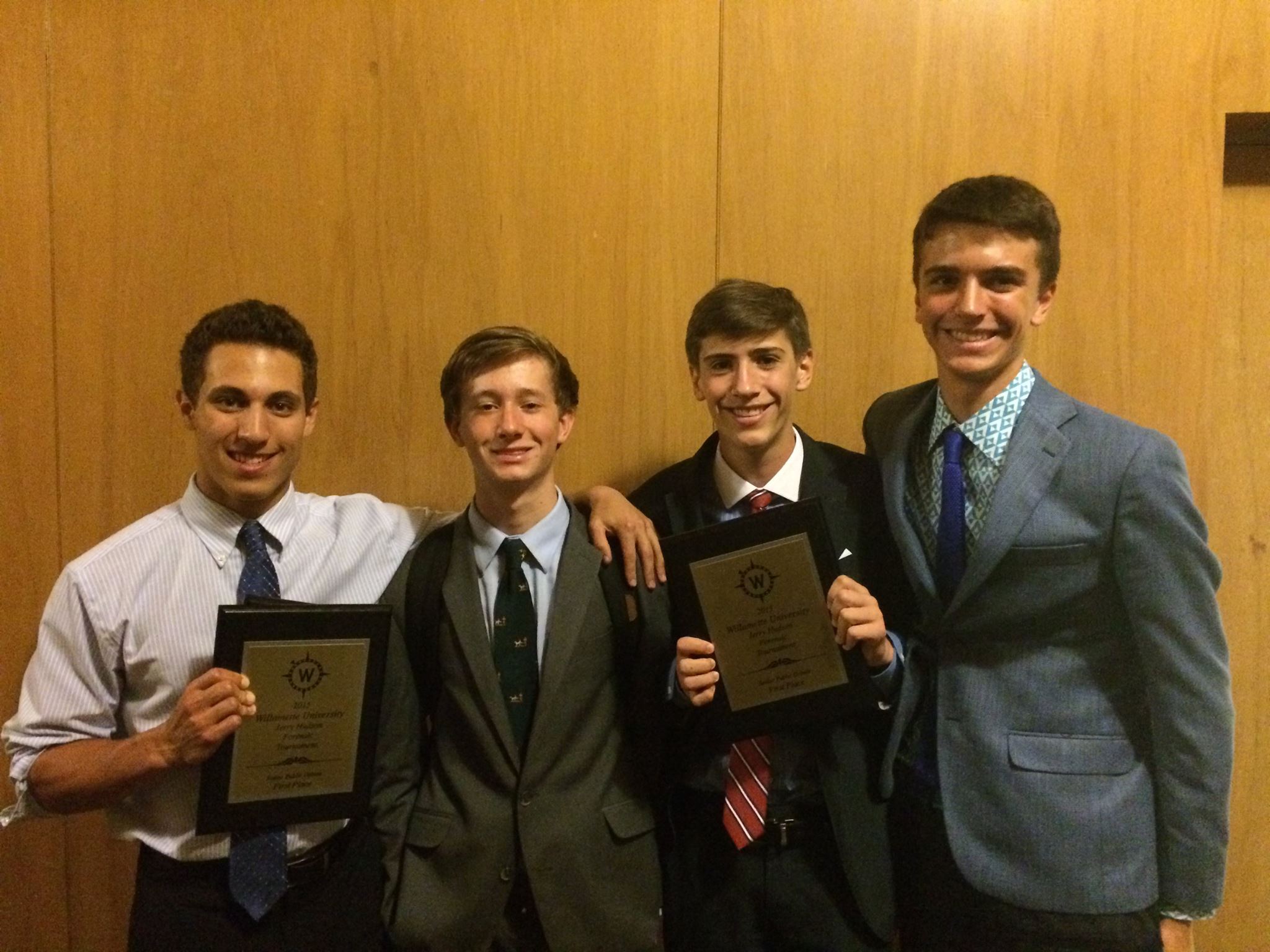 Ashland's Noah Falkner, John Ropp, Rob Stallman, and Conlan Ellis