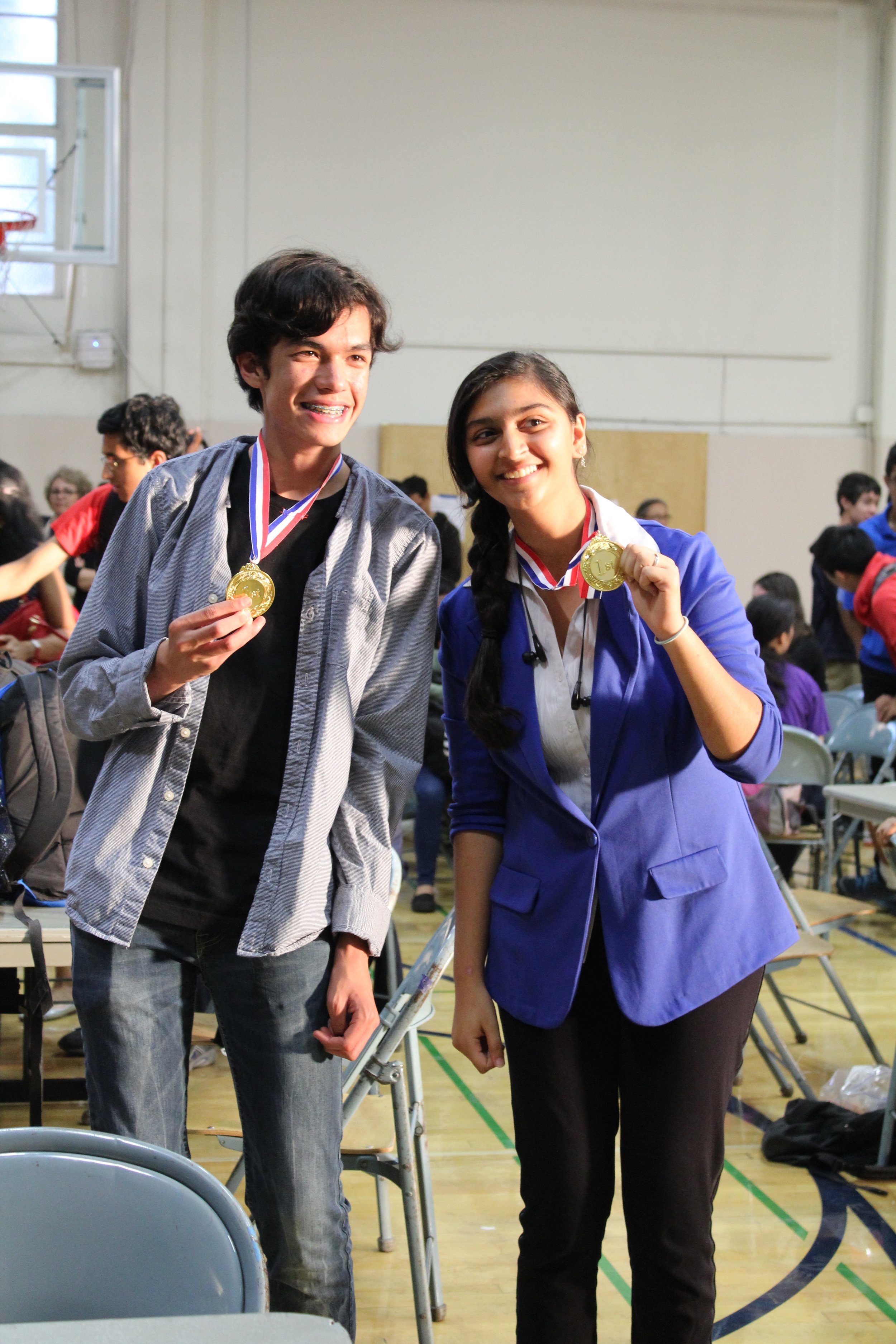 Dildine & Gadhia after being announced top novice seed 