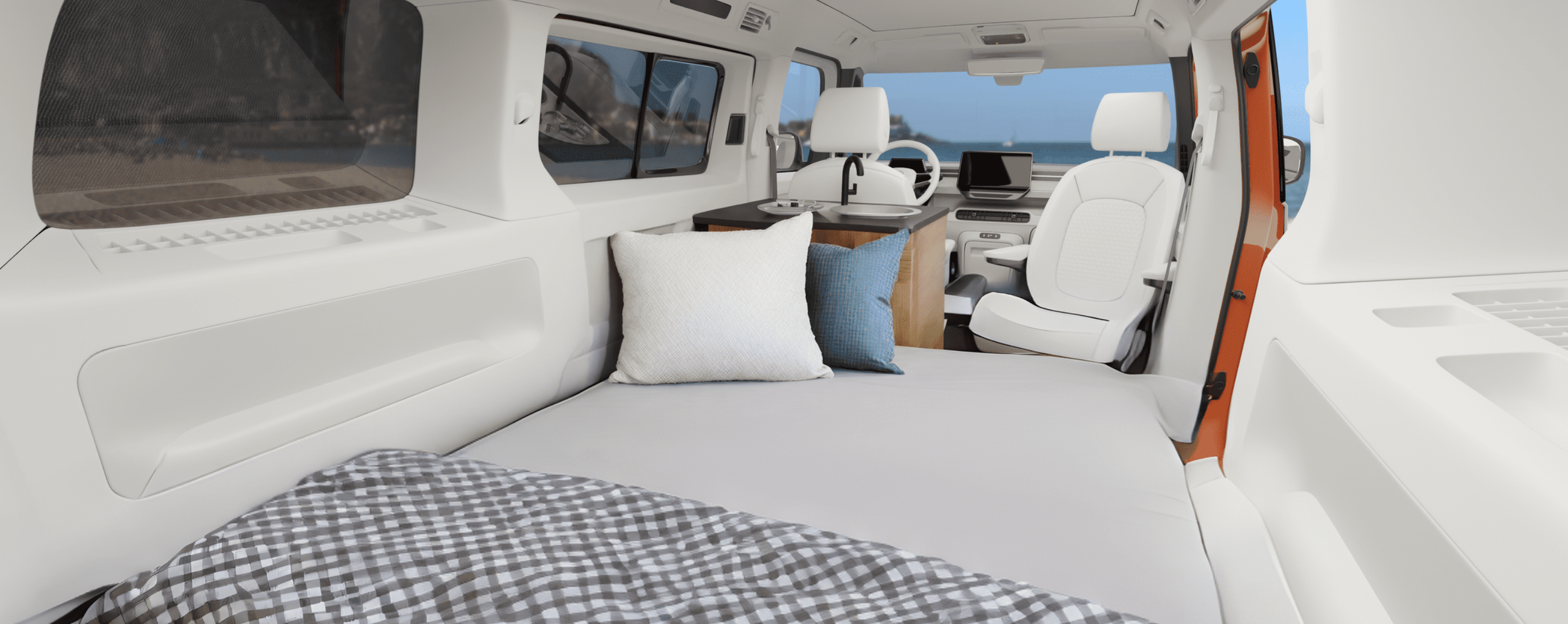Peace Vans' interior.