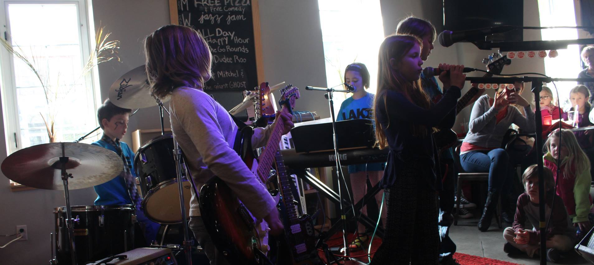 Lake Effect performs at the Workshop Brewing Co during the Winter Show