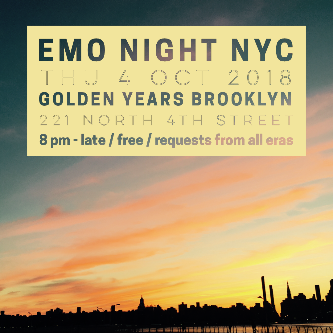 Emo Night NYC - October 2018