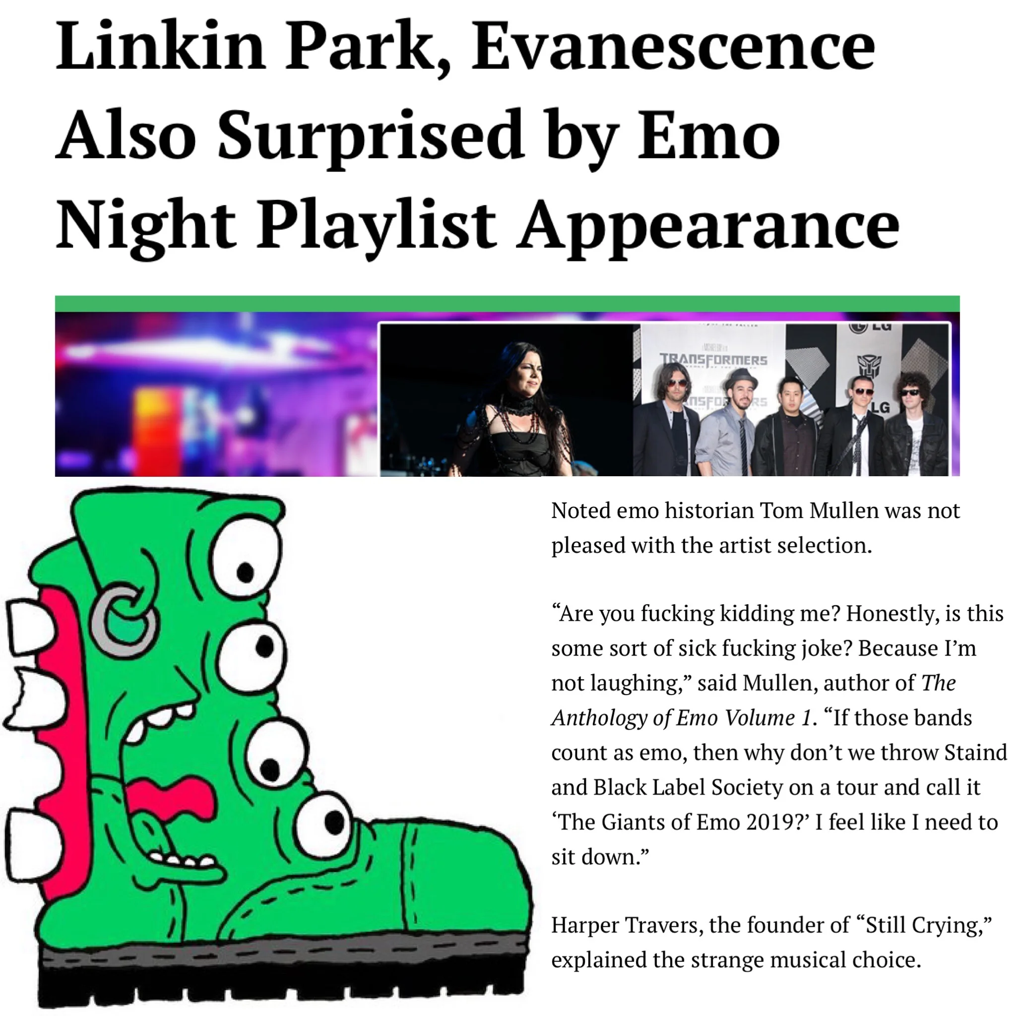 Hard Times “Quotes” Washed Up Emo